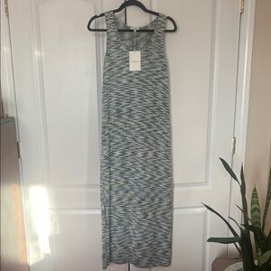 Lafayette 148 New York Gray Patterned Midi Dress
